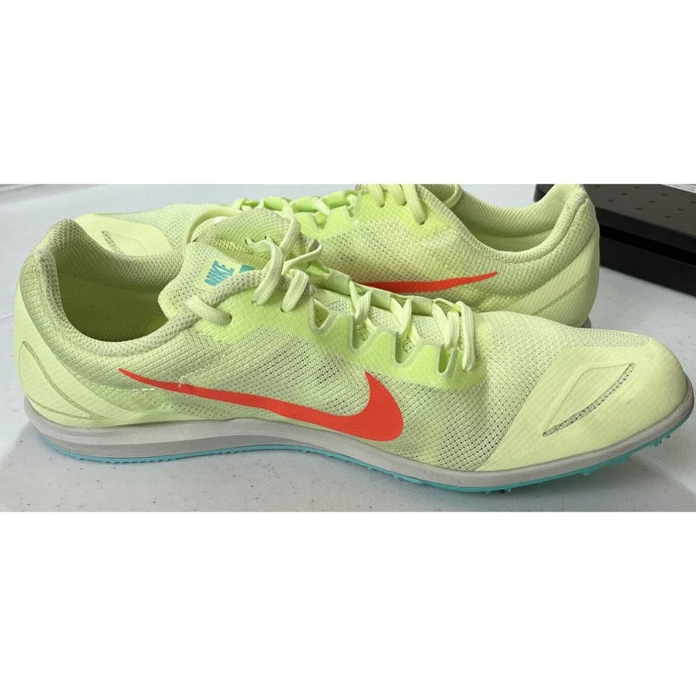 Nike Mens Size 10.5 Zoom Rival D Mens Running Cleats Shoes Green 907566-700 - Picture 5 of 10